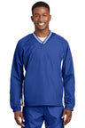 Sport-Tek ®  Tipped V-Neck Raglan Wind Shirt. JST62 - Sport-Tek JST62
