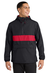 Sport-Tek ®  Zipped Pocket Anorak. JST65 - Sport-Tek JST65