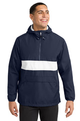 Sport-Tek ®  Zipped Pocket Anorak. JST65 - Sport-Tek JST65