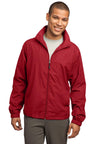 Sport-Tek ®  Full-Zip Wind Jacket. JST70 - Sport-Tek JST70