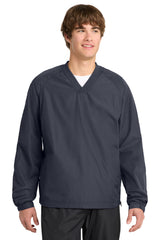 Sport-Tek JST72 V-Neck Raglan Wind Shirt