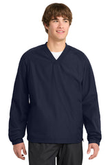 Sport-Tek JST72 V-Neck Raglan Wind Shirt