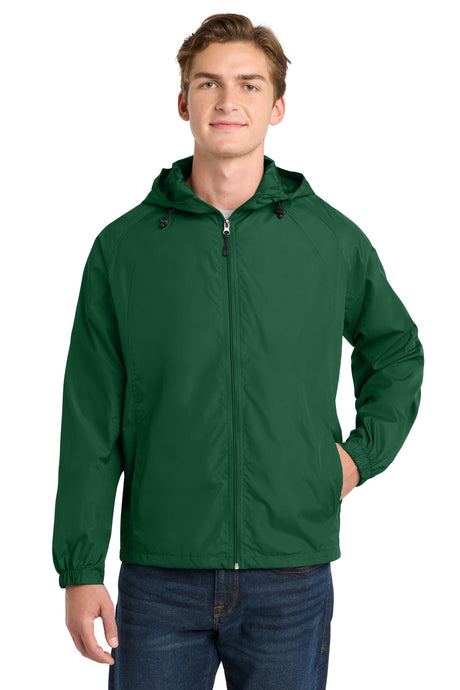 Sport-Tek JST73 Hooded Raglan Jacket