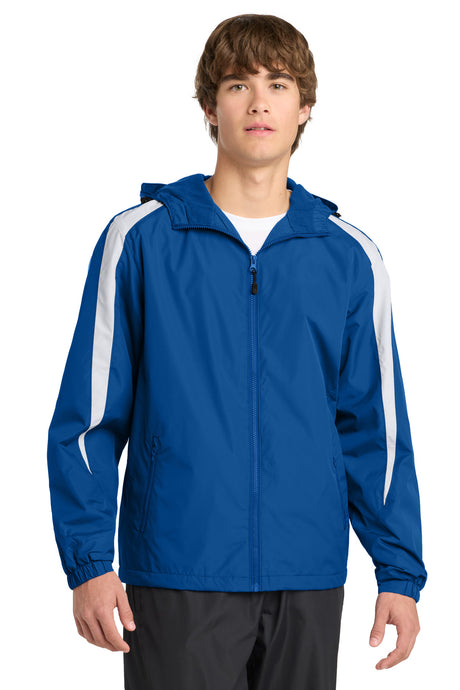 Sport-Tek ®  Fleece-Lined Colorblock Jacket. JST81 - Sport-Tek JST81
