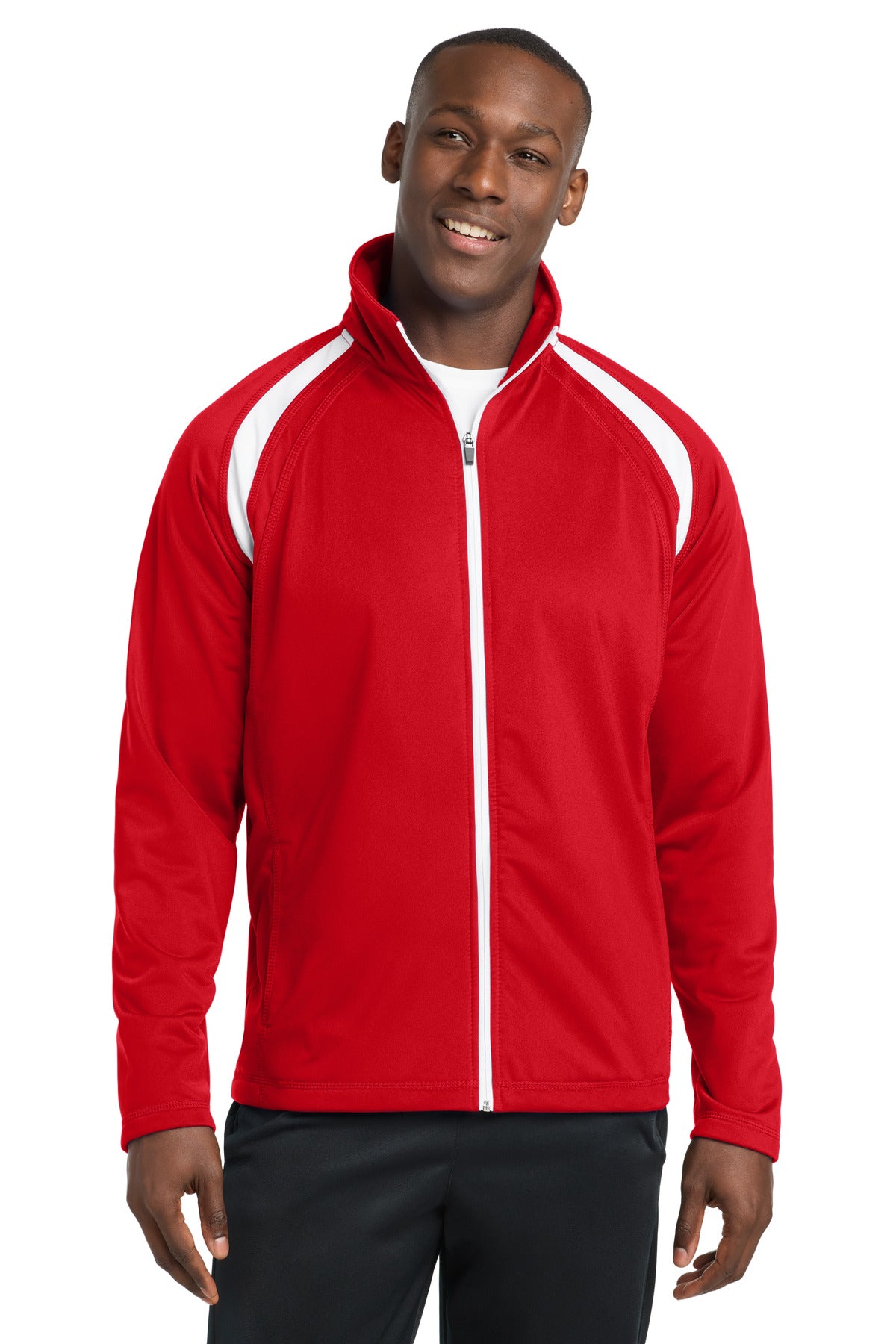 Sport-Tek ®  Tricot Track Jacket. JST90 - Sport-Tek JST90