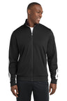 Sport-Tek  ®  Tricot Sleeve Stripe Track Jacket. JST94 - Sport-Tek JST94
