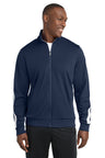 Sport-Tek JST94 Tricot Sleeve Stripe Track Jacket