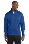 Sport-Tek JST94 Tricot Sleeve Stripe Track Jacket