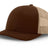 Joe's USA Original Trucker Hat JOE112 - Brown/Khaki - Main View