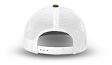 Joe's USA Original Trucker Hat JOE112 - Forest Green/White - Angle View 3
