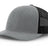 Joe's USA Original Trucker Hat JOE112 - Heather Gray/Black - Main View