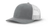 Joe's USA Original Trucker Hat JOE112 - Heather Gray/White - Main View