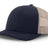 Joe's USA Original Trucker Hat JOE112 - Navy/Stone - Main View
