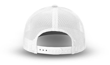 Joe's USA Original Trucker Hat JOE112 - White - Angle View 3