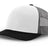 Joe's USA Original Trucker Hat JOE112 - White/Black/Gray - Main View