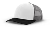 Joe's USA Original Trucker Hat JOE112 - White/Black/Gray - Main View
