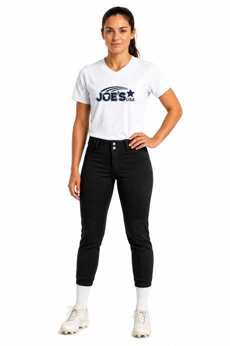 Joe's USA Women's Standard Low-Rise Softball Pants