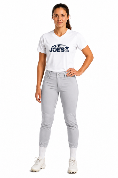 Joe's USA Women's Standard Low-Rise Softball Pants