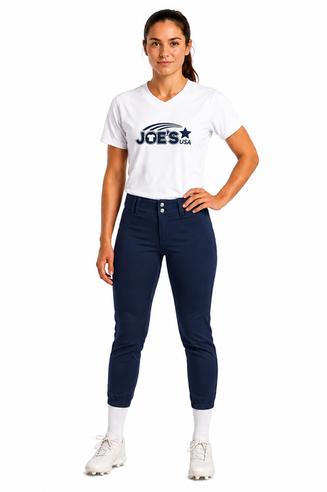 Joe's USA Women's Standard Low-Rise Softball Pants