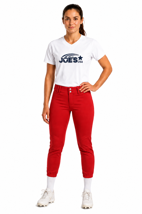 Joe's USA Women's Standard Low-Rise Softball Pants