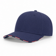 JOE829 Joe's USA Americana Flag Sandwich Cap - Blue Crush (Angle)