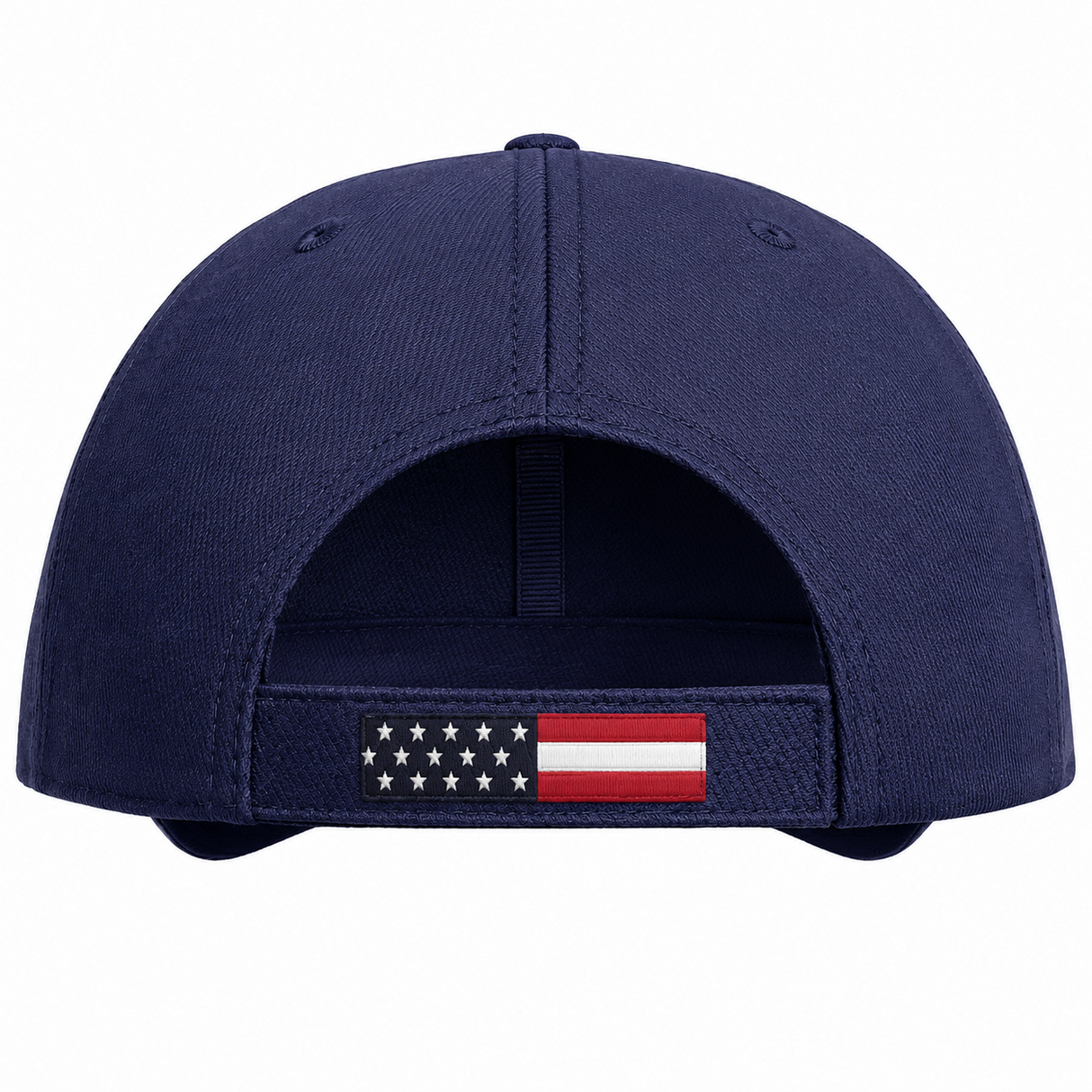 JOE829 Joe's USA Americana Flag Sandwich Cap - Blue Crush (Back)