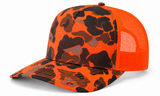 Joe's USA Five-Panel Duck Camo Trucker Cap