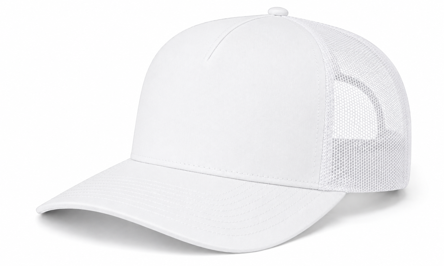 Joe's USA Classic Pro Mesh Trucker Hat | Structured 5-Panel Snapback (JOE112FP)