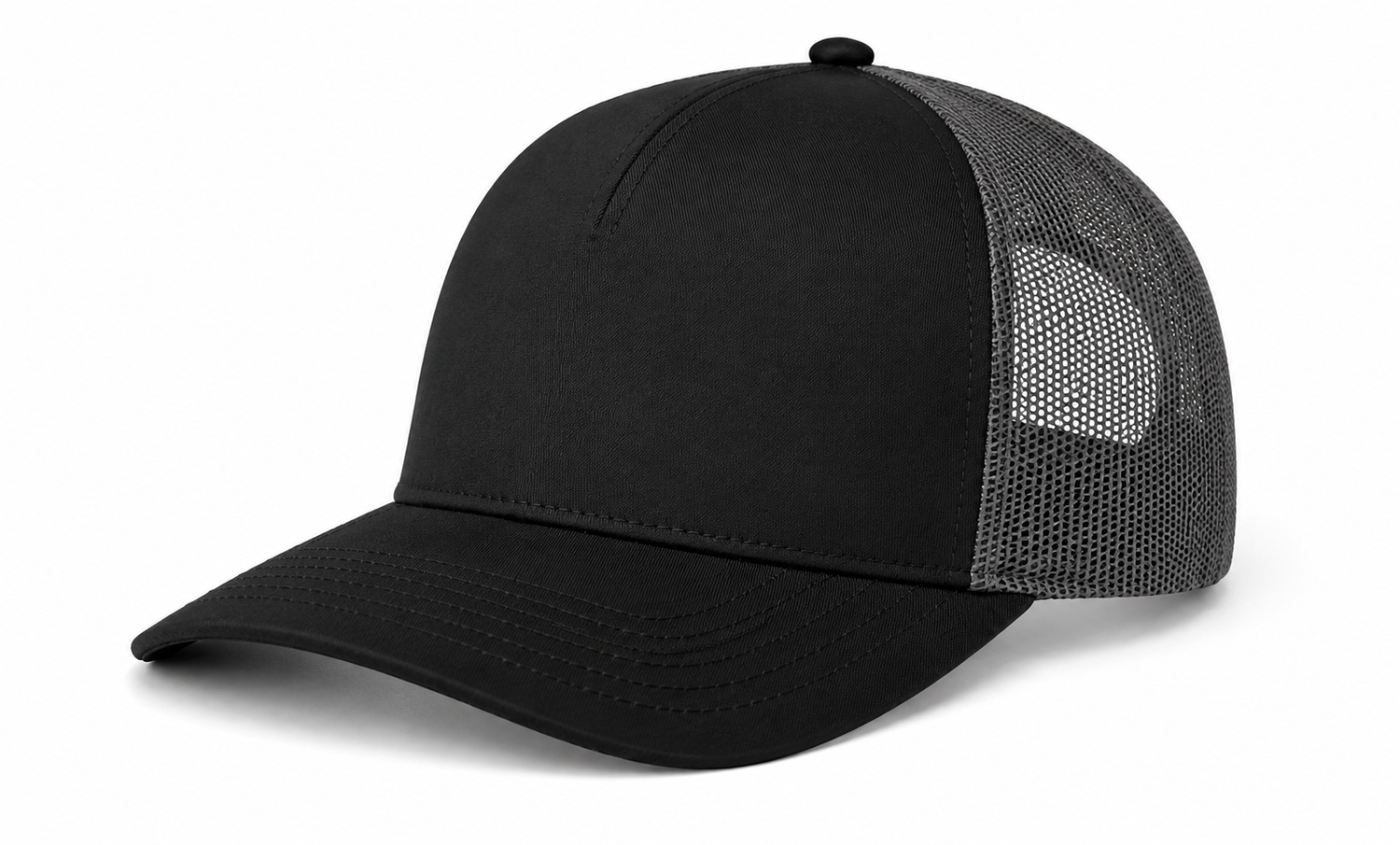 Joe's USA Classic Pro Mesh Trucker Hat | Structured 5-Panel Snapback (JOE112FP)