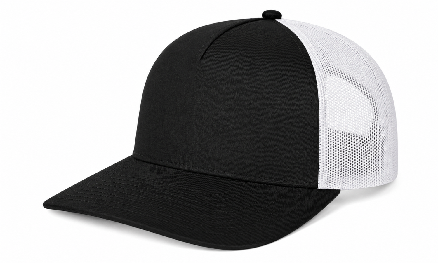 Joe's USA Classic Pro Mesh Trucker Hat | Structured 5-Panel Snapback (JOE112FP)