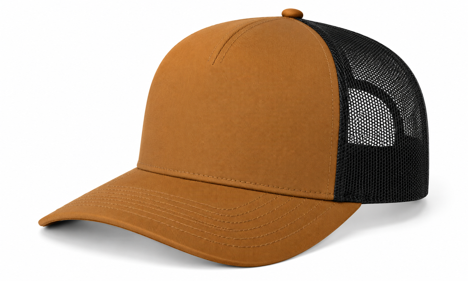 Joe's USA Classic Pro Mesh Trucker Hat | Structured 5-Panel Snapback (JOE112FP)