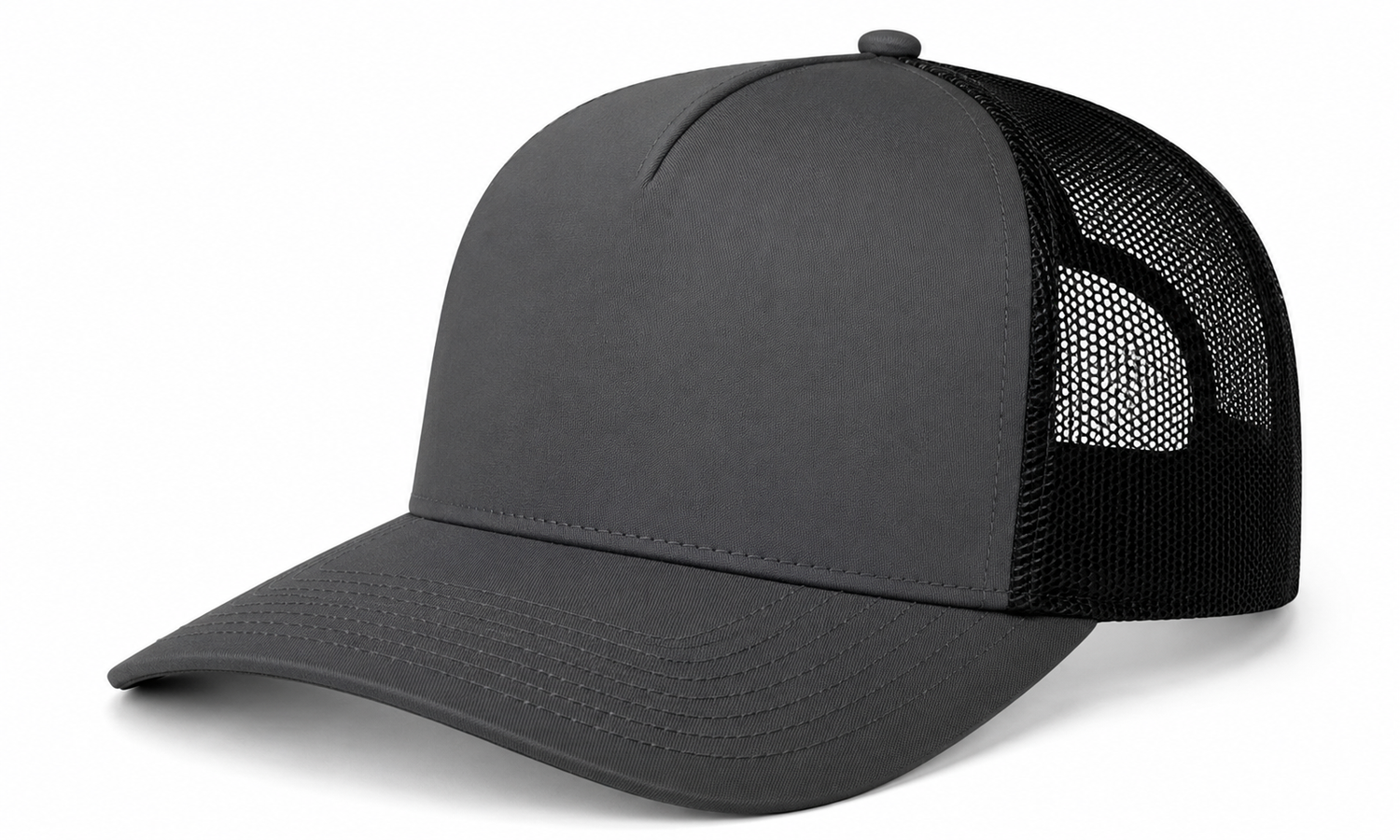 Joe's USA Classic Pro Mesh Trucker Hat | Structured 5-Panel Snapback (JOE112FP)