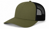 Joe's USA Classic Pro Mesh Trucker Hat | Structured 5-Panel Snapback (JOE112FP)