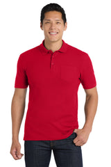 Port Authority K100P Core Classic Pique Pocket Polo Wholesale Blank