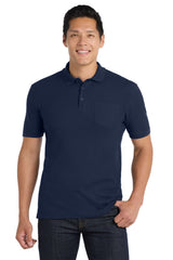 Port Authority K100P Core Classic Pique Pocket Polo Wholesale Blank