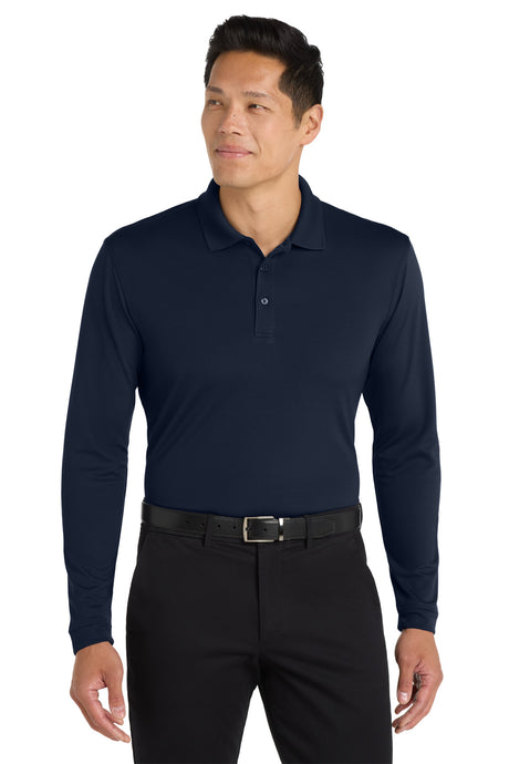 Port Authority K110LS Dry Zone UV Micro-Mesh Long Sleeve Polo | Wholesale