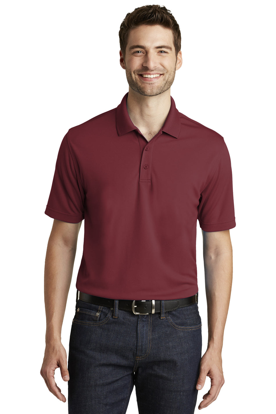 Port Authority ®  Dry Zone ®  UV Micro-Mesh Polo. K110 - Burgundy - Port Authority K110