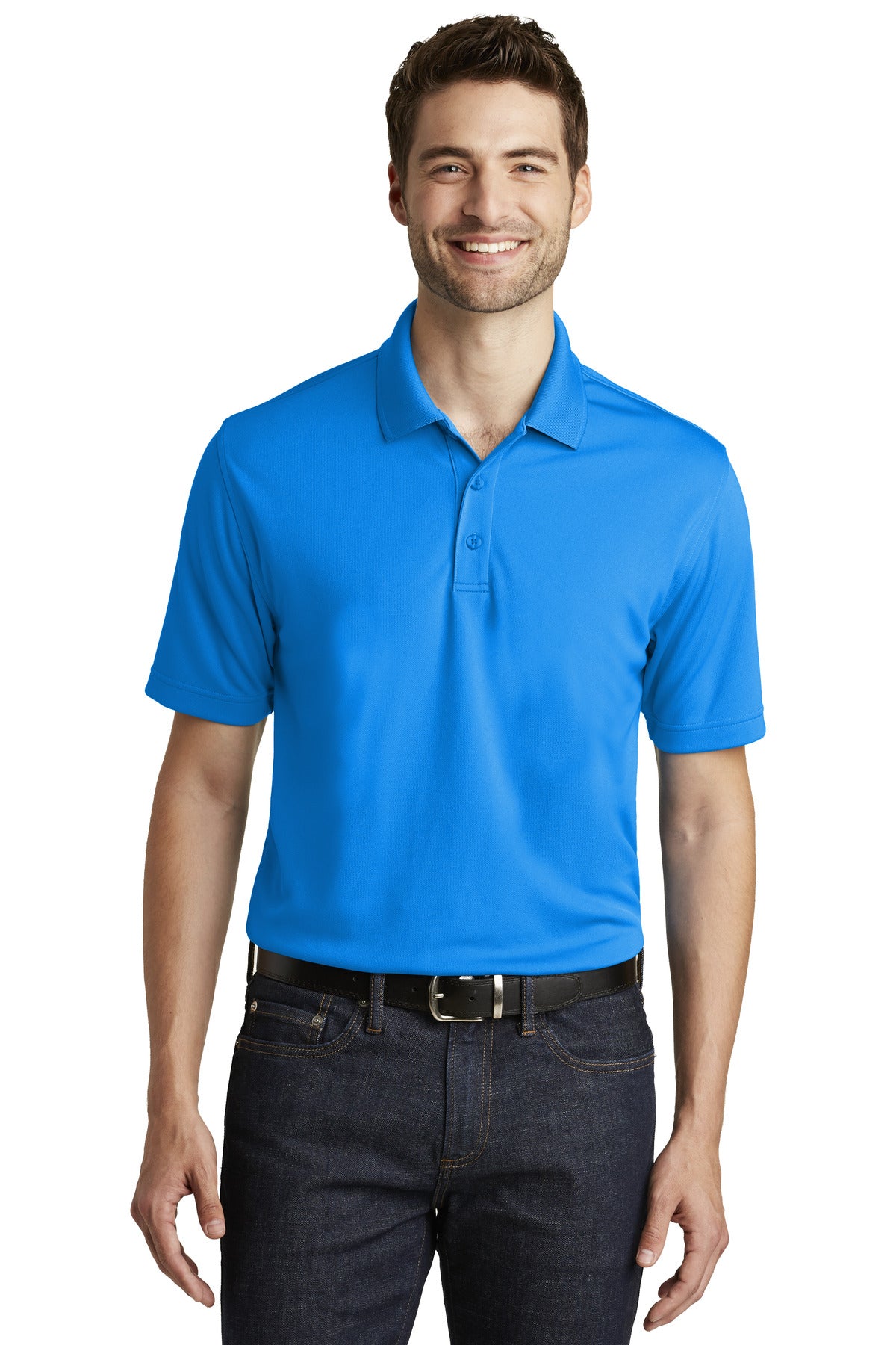 Port Authority ® Dry Zone ® UV Micro-Mesh Polo. K110 - Coastal Blue - Port Authority K110 Polos/Knits Port Authority Coastal Blue XS