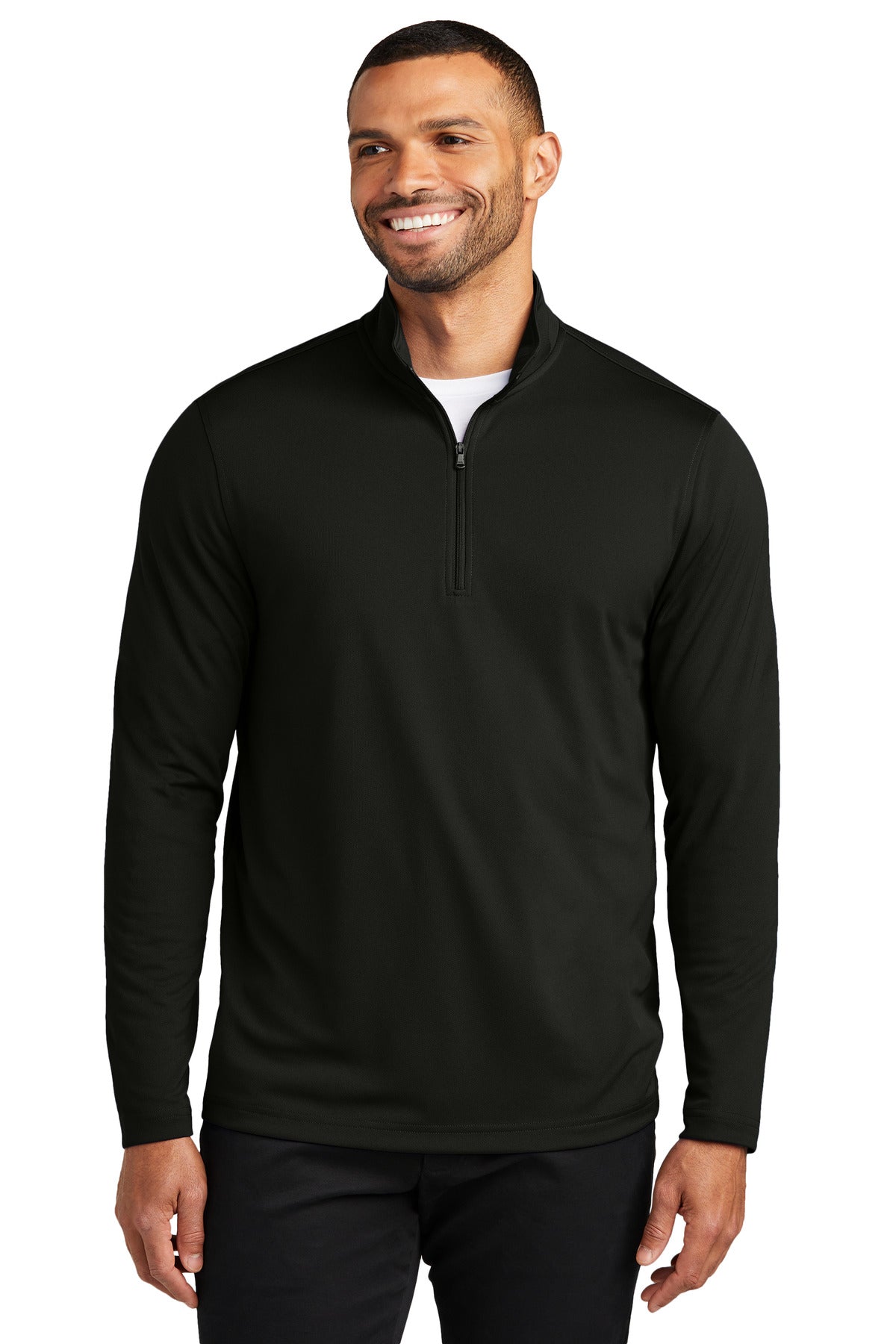 Port Authority K112 Dry Zone UV Micro-Mesh 1/4-Zip | Wholesale