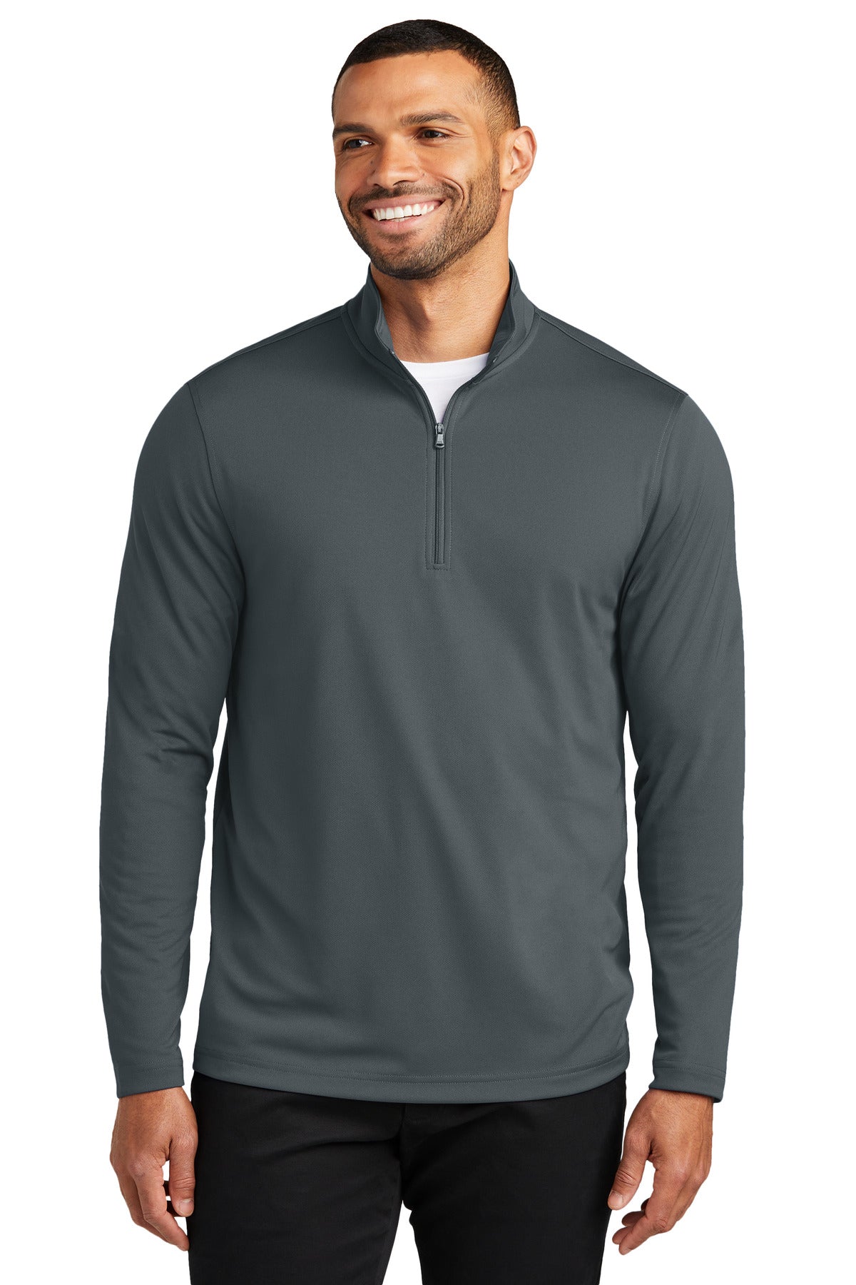 Port Authority K112 Dry Zone UV Micro-Mesh 1/4-Zip