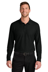 Port Authority K200LS Wearever Signature Pique Long Sleeve Polo Wholesale