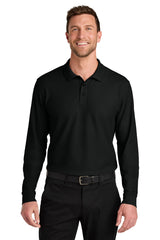 Port Authority ®  Wearever Signature Pique Long Sleeve Polo K200LS - Port Authority K200LS