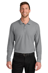 Port Authority ®  Wearever Signature Pique Long Sleeve Polo K200LS - Port Authority K200LS
