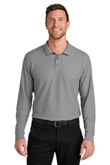 Port Authority K200LS Wearever Signature Pique Long Sleeve Polo Wholesale