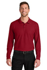 Port Authority ®  Wearever Signature Pique Long Sleeve Polo K200LS - Port Authority K200LS