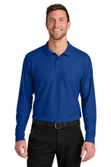 Port Authority ®  Wearever Signature Pique Long Sleeve Polo K200LS - Port Authority K200LS