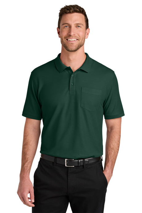 Port Authority K200P Wearever Signature Pique Pocket Polo Wholesale