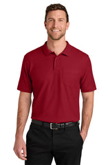 Port Authority K200P Wearever Signature Pique Pocket Polo Wholesale