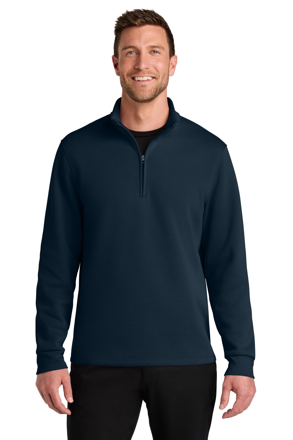 Port Authority K210 Wearever Signature Double Pique 1/4-Zip