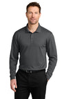 Port Authority K240LS Wearever Performance Pique Long Sleeve Polo